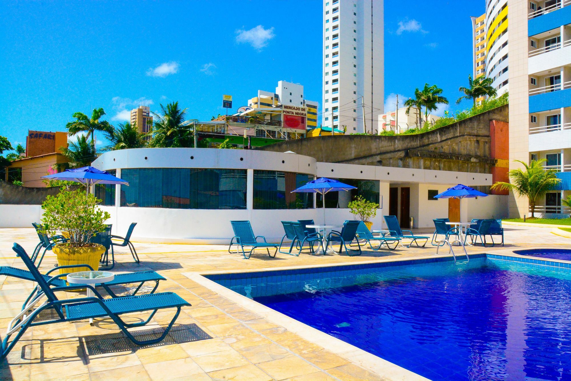 Апарт отель Terrazzo Ponta Negra Flat Натал Экстерьер фото